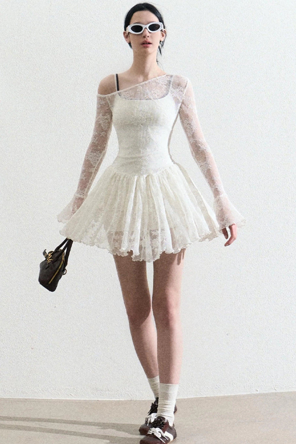 Slim Lace Slip Dress